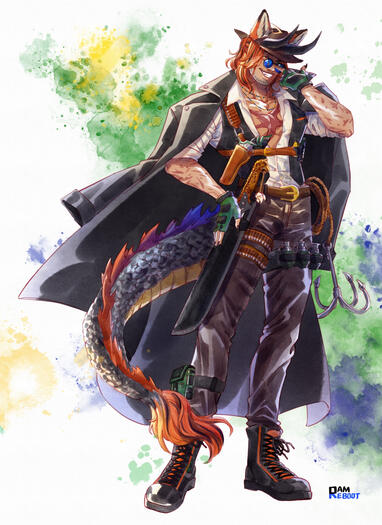 Character design commission for lettersandpunc1