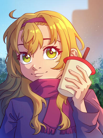 Digital anime character