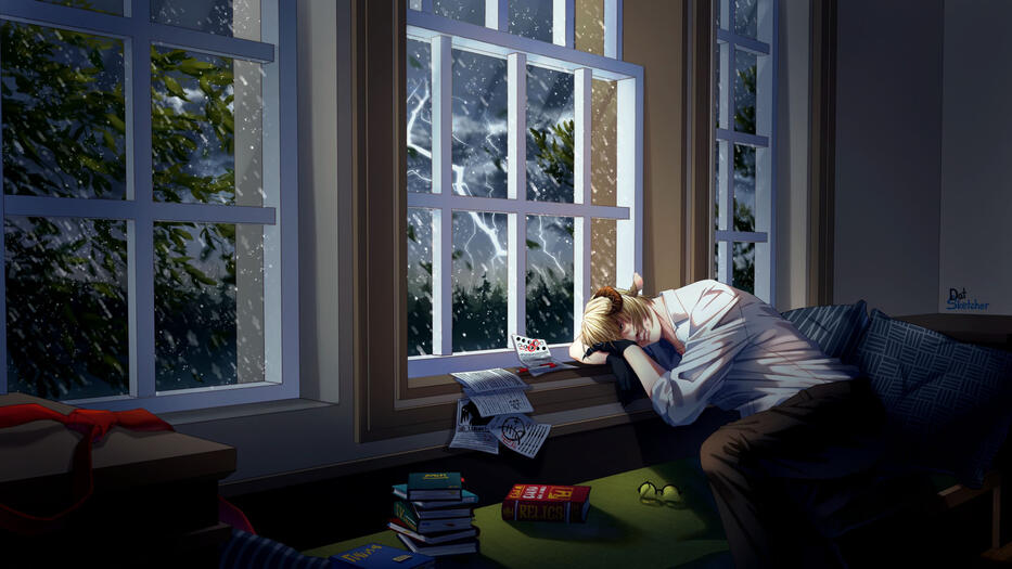 Personal OC cell shaded illustration